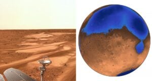 Mars Surface Alongside Mars Ocean Featured