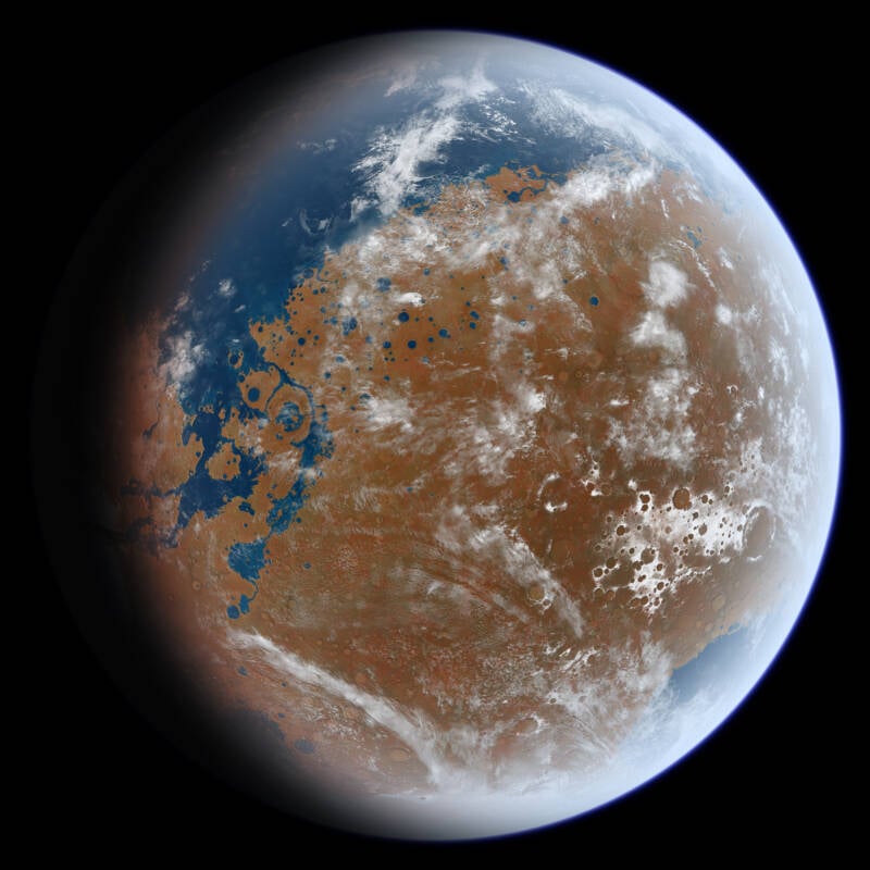 Oceans On Mars