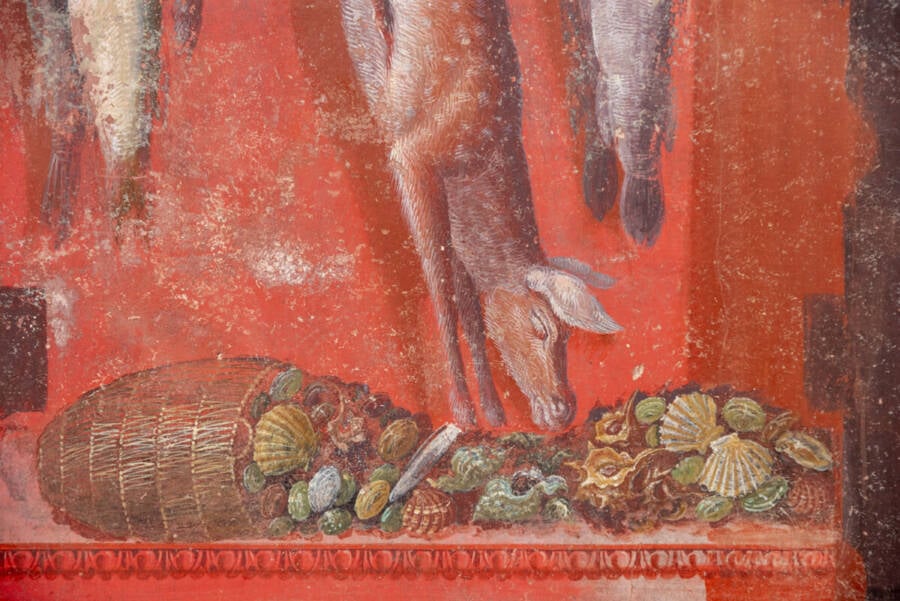 Pompeii Banquet Hall Fresco