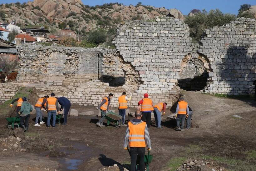 Roman Bathhouse In Turkiye