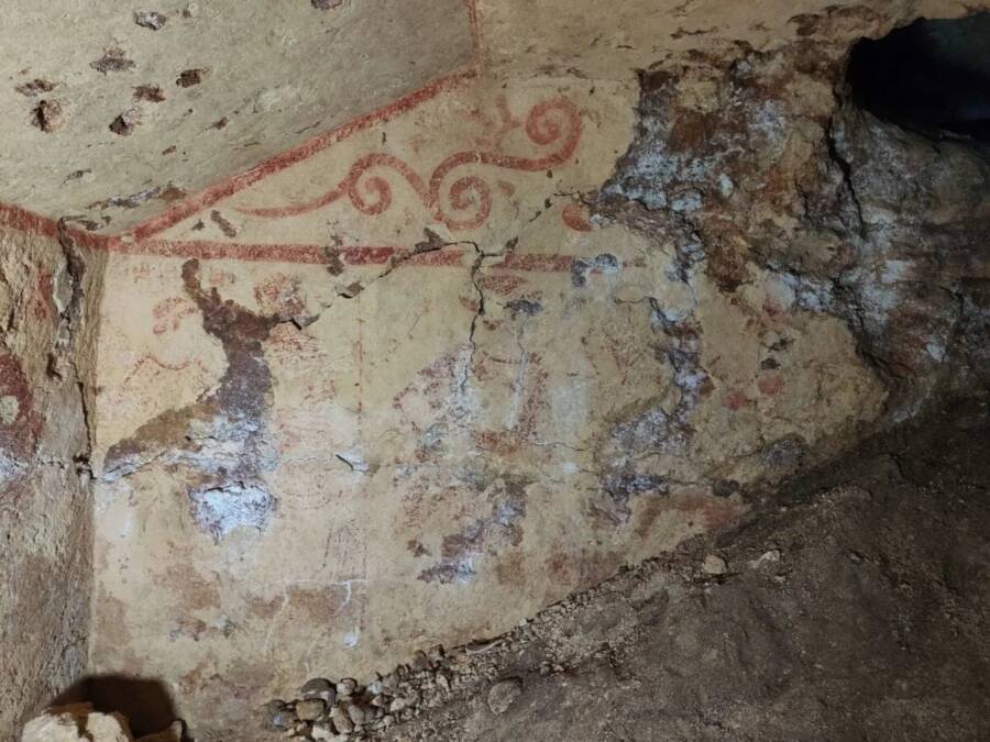 Tarquinia Italy Painted Etruscan Tomb