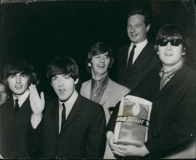 The Beatles With Brian Epstein