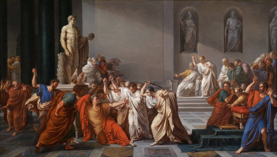 The Death Of Julius Caesar