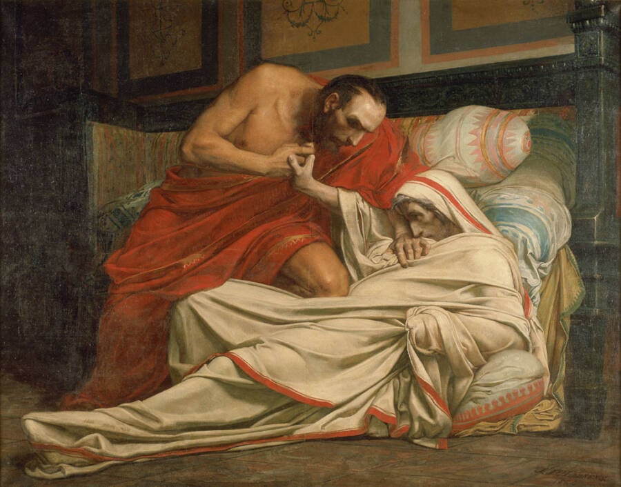 The Death Of Tiberius