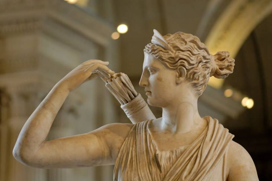 Ancient Statue Of Artemis