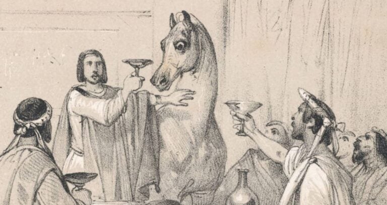 Caligula And His Horse Featured