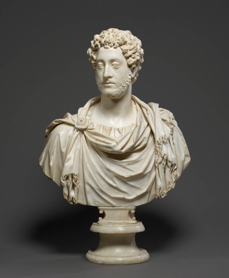 Commodus Bust