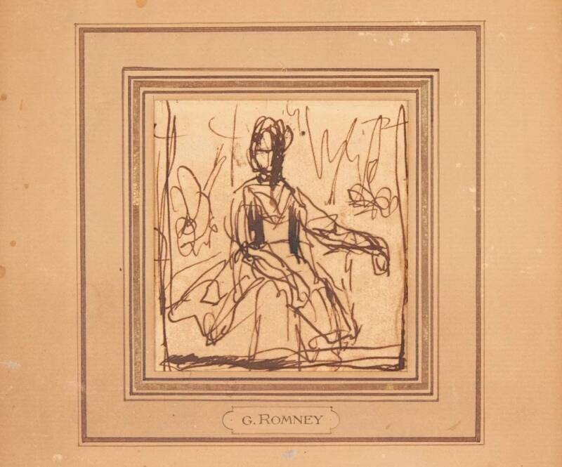 George Romney Sketch