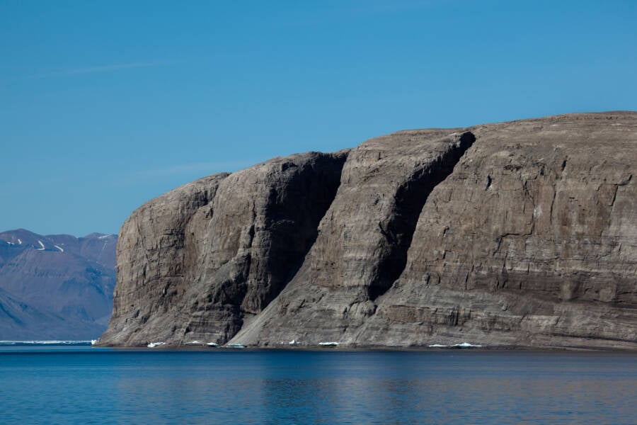 Hans Island Cliffs