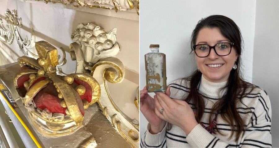 A Message In A Bottle From 1906 Was Just Found Hidden Inside King S Theatre In Edinburgh Scotland