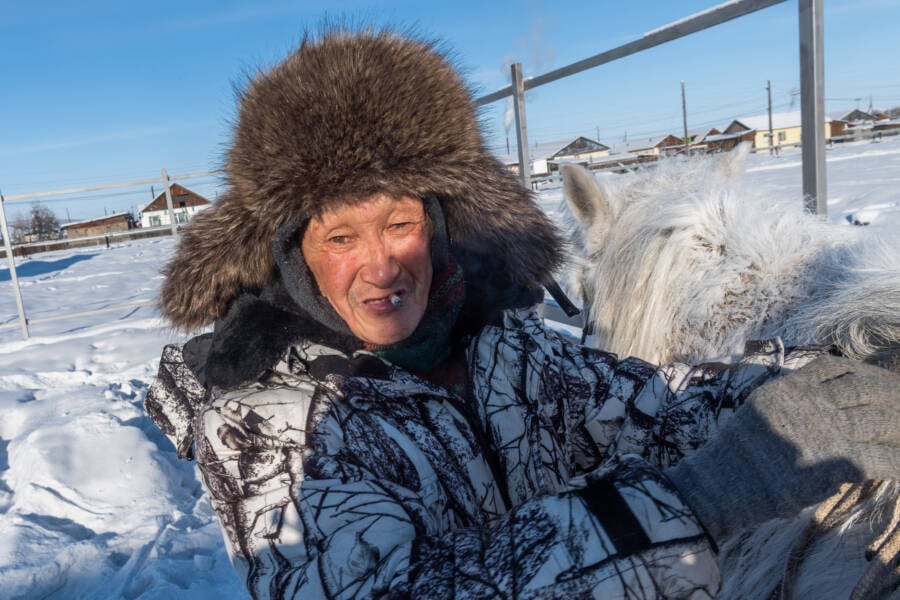 Man In Oymyakon One Of The World's Coldest Places