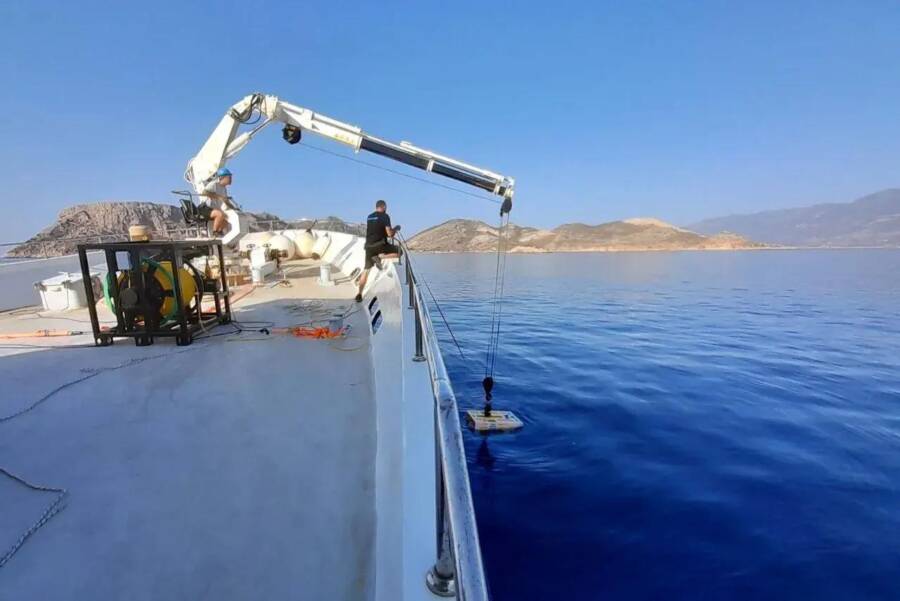 Shipwreck Discovery In Turkiye