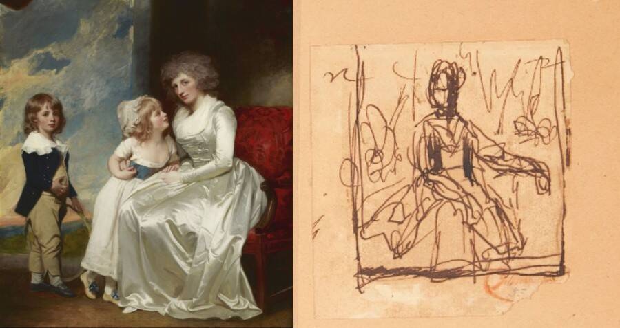 Sketch By 18th-Century Artist Found In A New York Dumpster