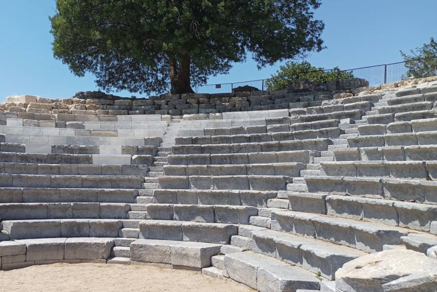 Teos Bouleuterion Ruins