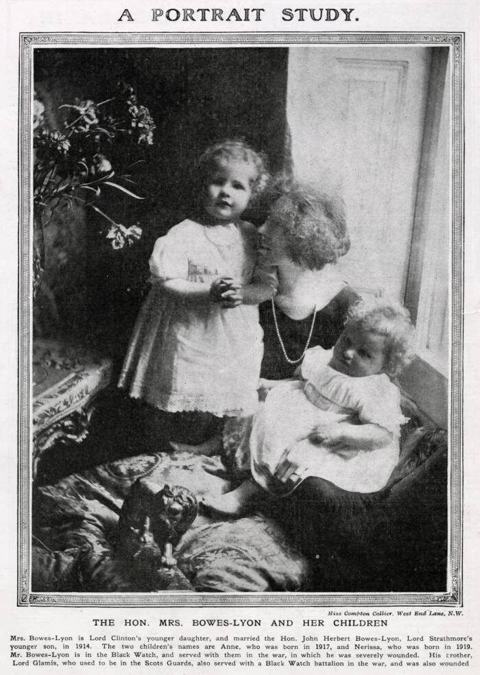 Young Nerissa Bowes Lyon