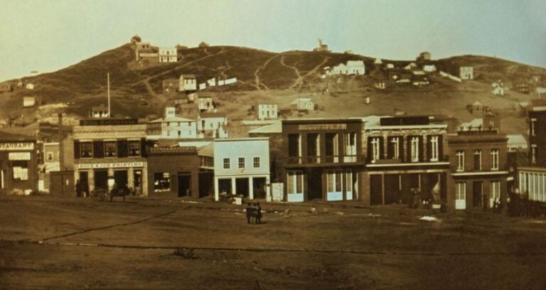 San Francisco During The Gold Rush Featured