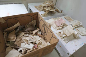 Renovations Reveal 200 Year Old Doodles And Notes Stashed In The Walls Of A Former High School In Maine