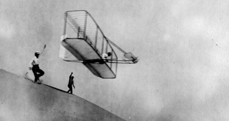 Wright Brothers Flying Featured