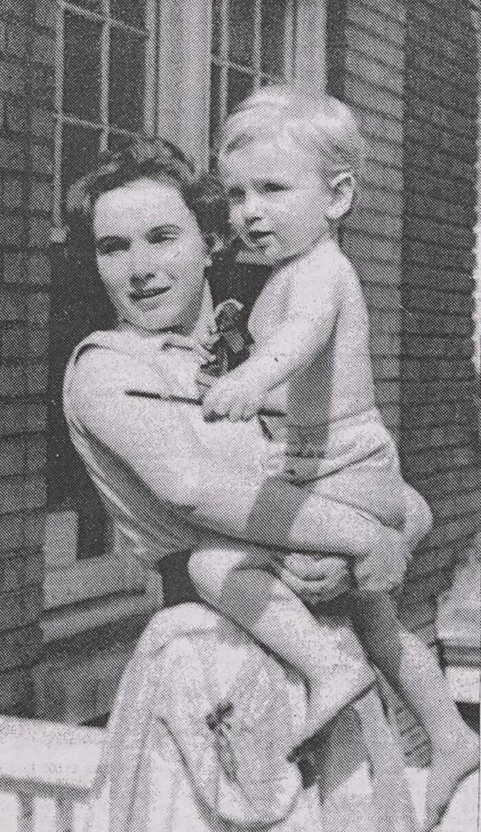 Alicia Nash With Her Son