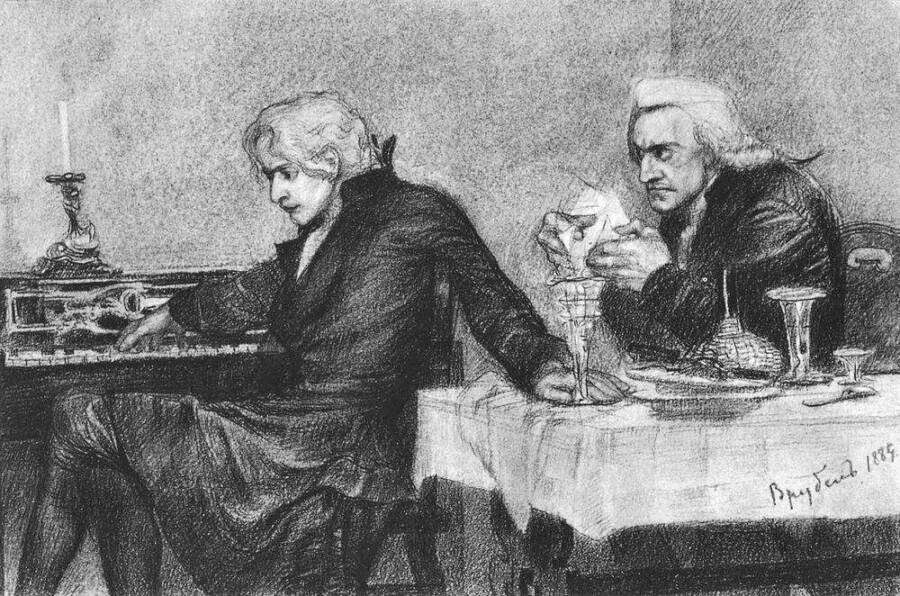 Antonio Salieri Poisons Amadeus Mozart