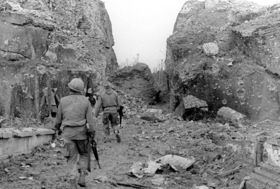 Cavalry Entering Hue