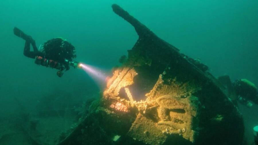 Dom Robinson Exploring SS Almond Branch