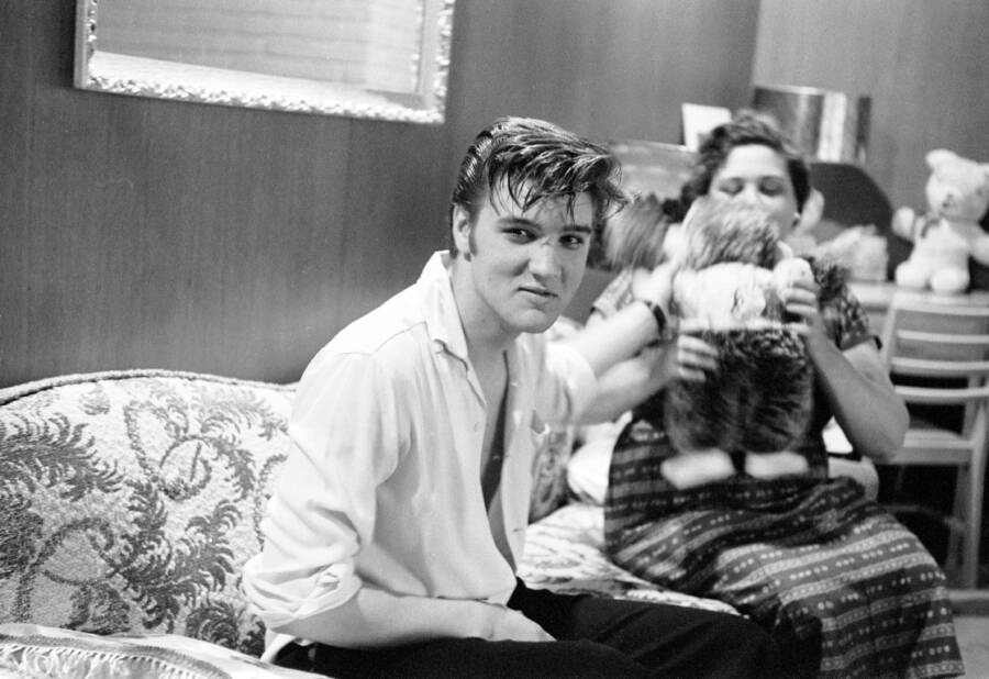 Elvis And His Mother Gladys