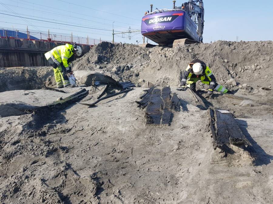 Excavating Wreck 5