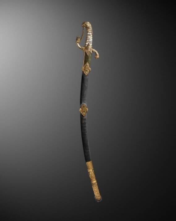 Full View Of Napoleon Sword