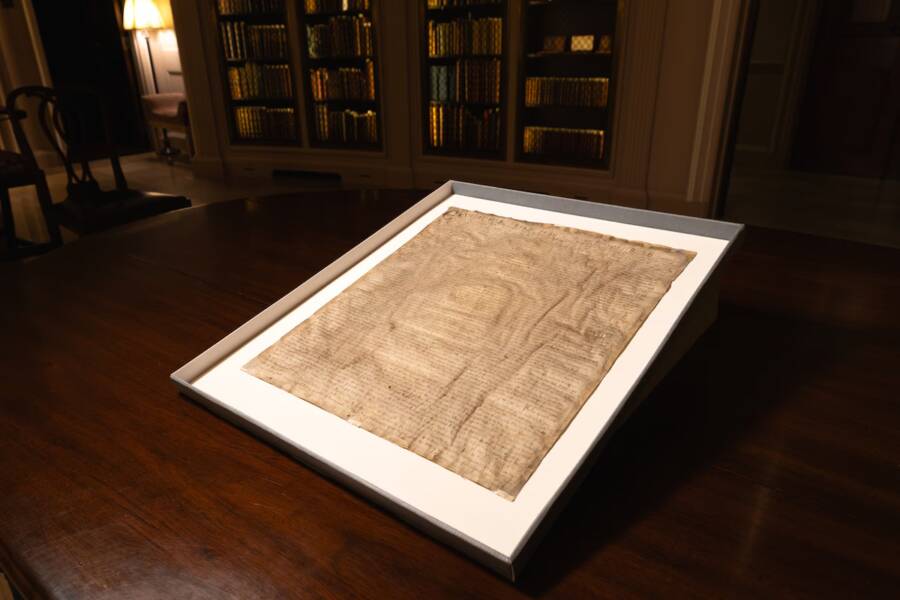 Original Magna Carta Found At Harvard