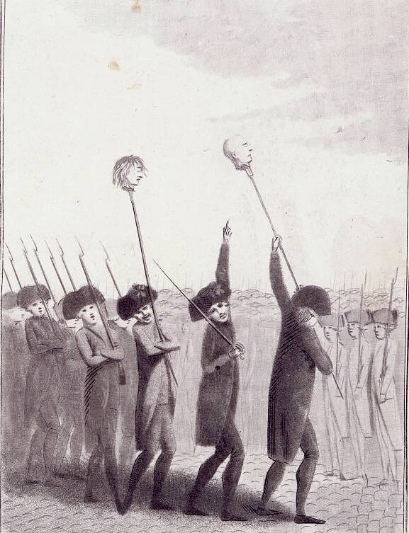 De Launay And Flesselles' Heads
