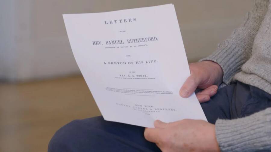 Letters Of Reverand Samuel Rutherford