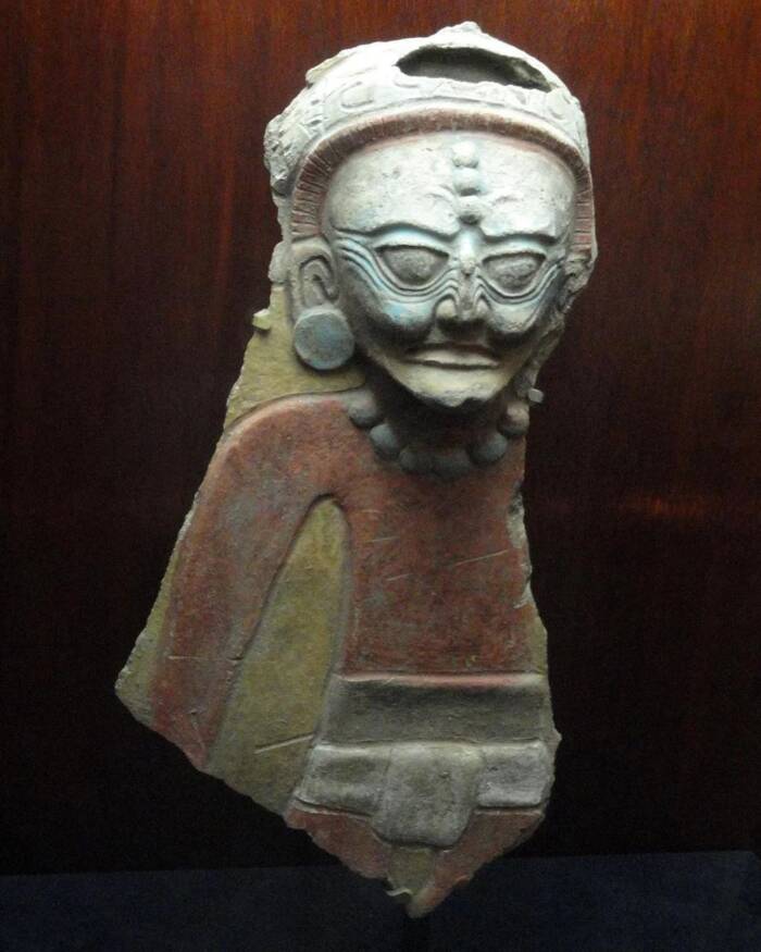 Tattooed Maya God