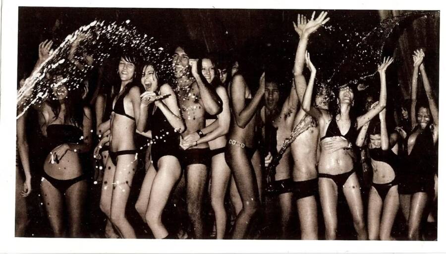 John Casablancas Partying With Models