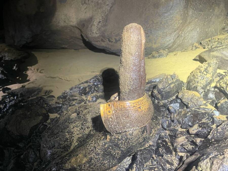 Relic Found In Tlayococ Cave