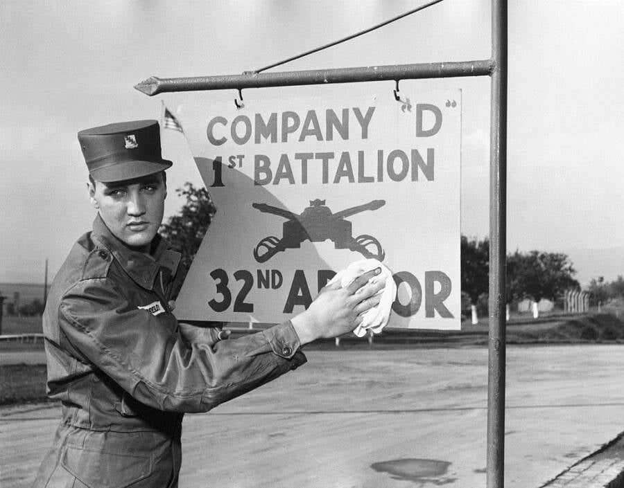 Elvis In The Army