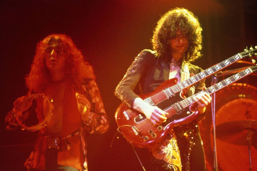 Robert Plant And Jimmy Page