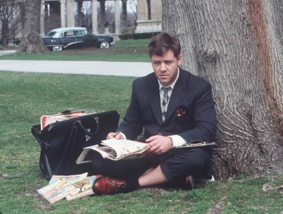 Russell Crowe In A Beautiful Mind