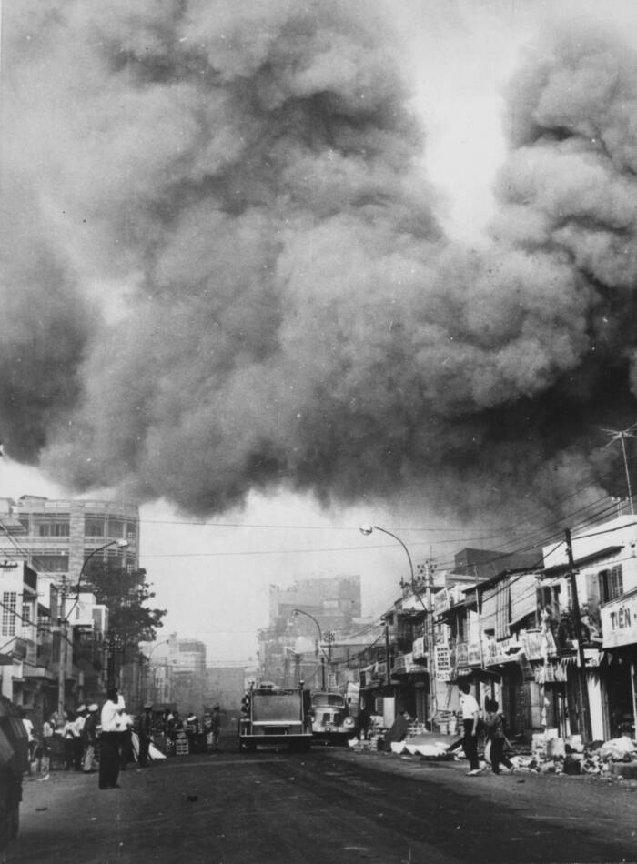Saigon During The Tet Offensive