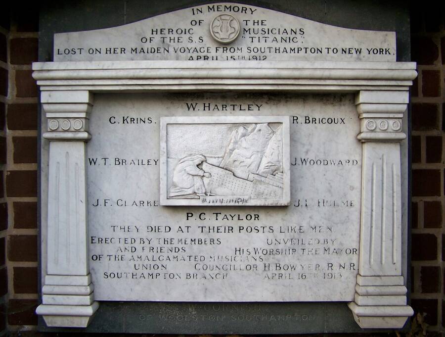 Southampton Titanic Band Memorial