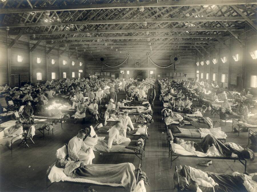 Spanish Flu At Camp Funston