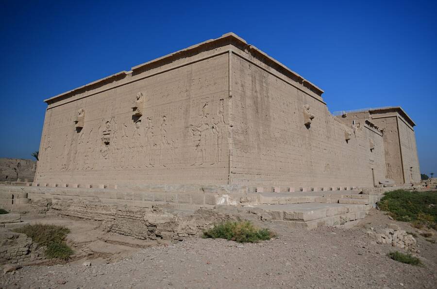 Temple Of Hathor In Dendera