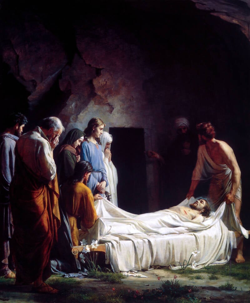 The Burial Of Christ