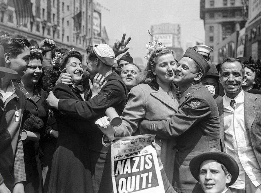 Times Square VE Day Celebration