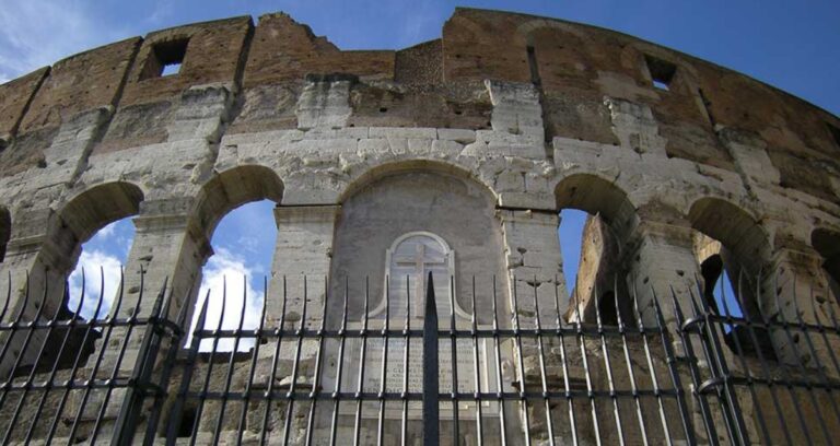 Tourist Impaled On Colosseum Fence Featured