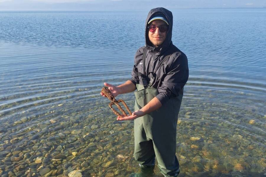 Lake Iznik Turkey Roman Trident