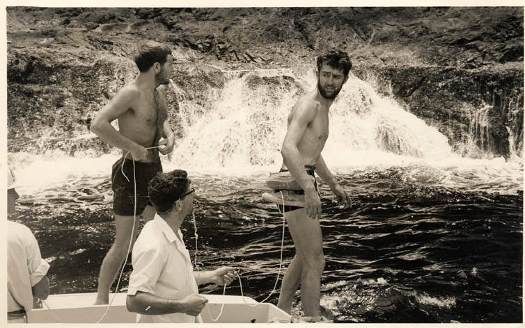 1965 Team Preparing To Climb
