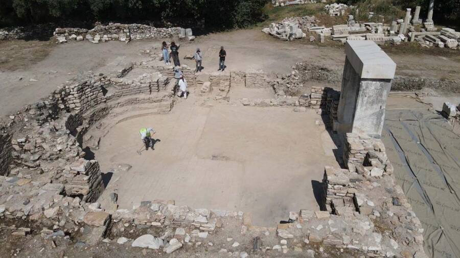 Stratonikeia Turkey Roman Library