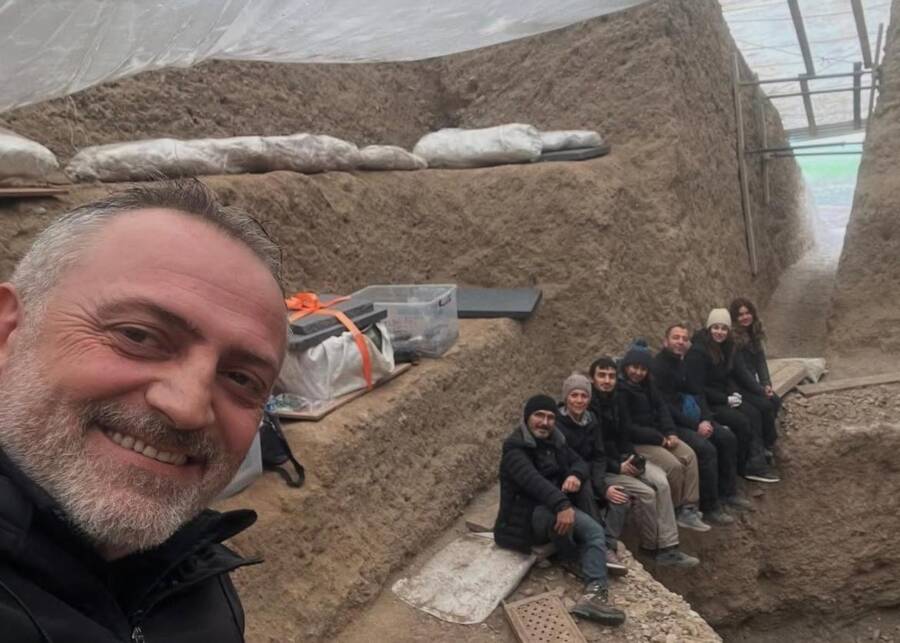 Archaeologists In Gordion