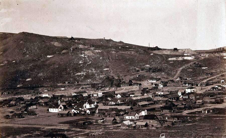 Bird's Eye View Of Bodie California